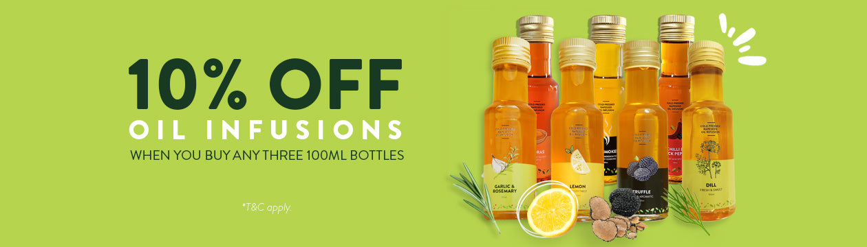 10% OFF cooking oils!