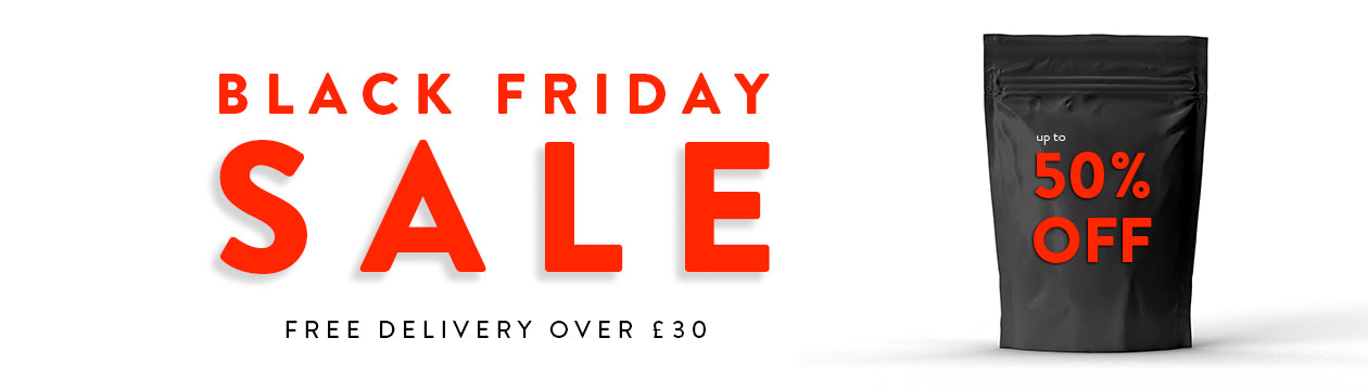 Up to 50% OFF in our BIG Black Friday Sale! Free delivery over £30.